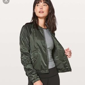 Lululemon Above the clouds bomber jacket